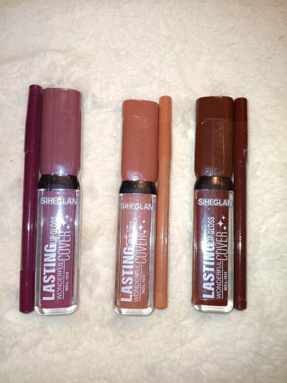 Lip Gloss and Pencil